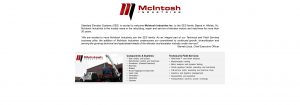 McIntosh Industries announcement.